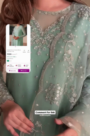 👗 Women Cotton Blend Kurta Pant Set – Only ₹300!