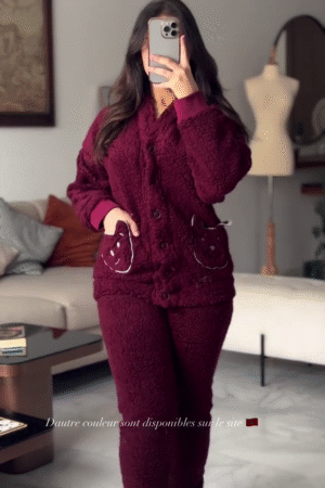 Women Winter  Cozy, Warm, Soft, Stylish, Snug, Breathable, Comfortable, Durable Night Suit