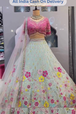 π« Trendy Embroidered Lehenga for Festive Look π«