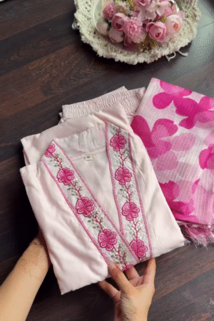 Mul Cotton Suit Set with Kota Doria Dupatta | Elegant Everyday Wear ๐ฟ